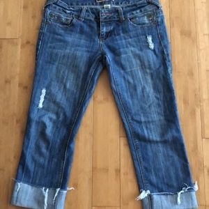 Size 11 cropped jeans